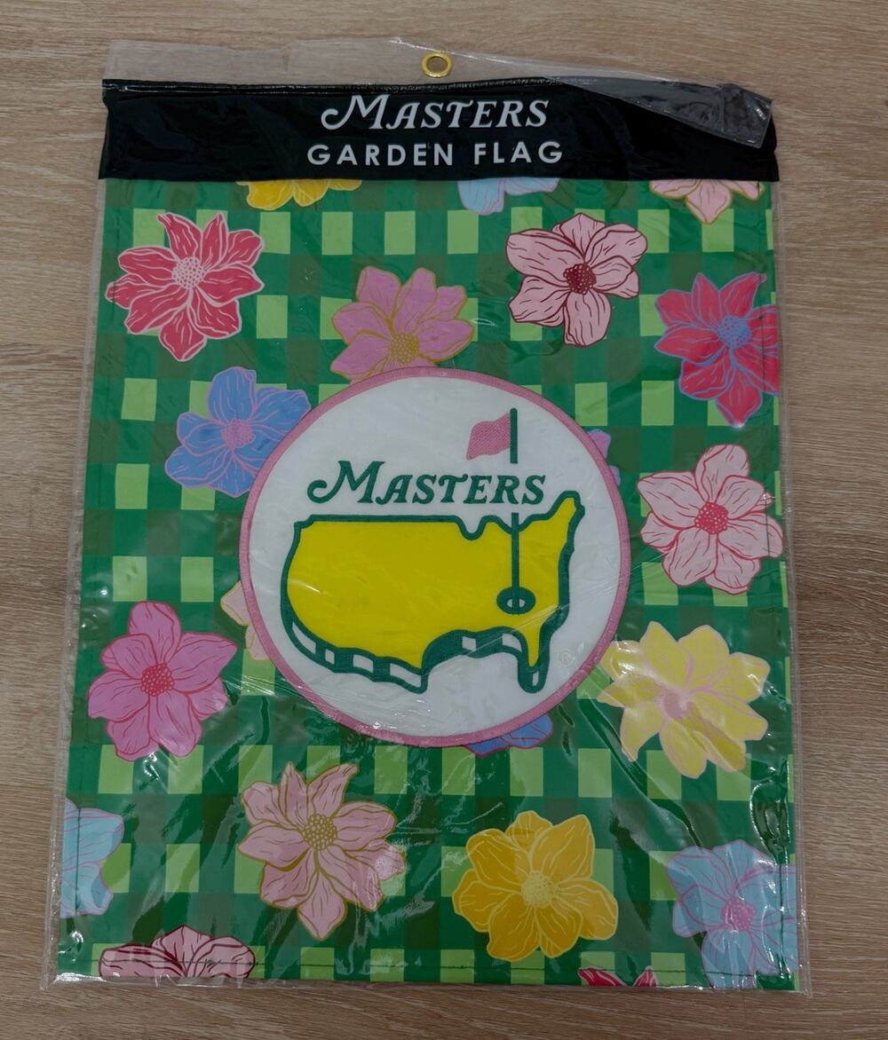2026 MASTERS (Floral) GARDEN FLAG from AUGUSTA NATIONAL New